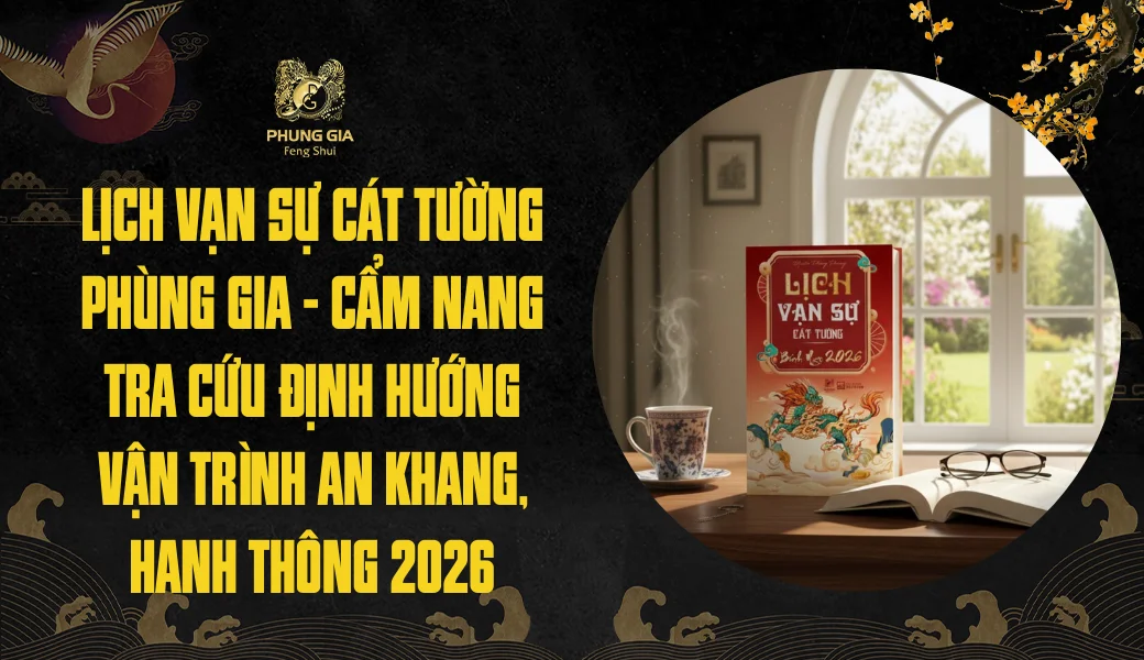 Lịch Vạn Sự Cát Tường Bính Ngọ 2026 - Cẩm nang tra cứu định hướng vận trình an khang, hanh thông